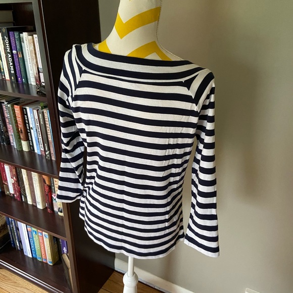 Jones New York Striped Top - Picture 6 of 10